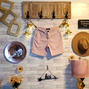 Mens Aeropostale Flex Pink khaki Shorts. Size